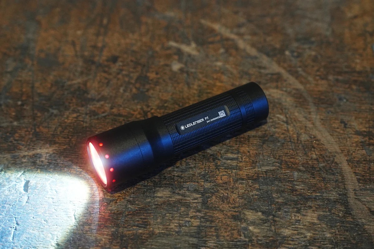 Ledlenser P7 Flashlight - 650 Lumens, 400 Metres