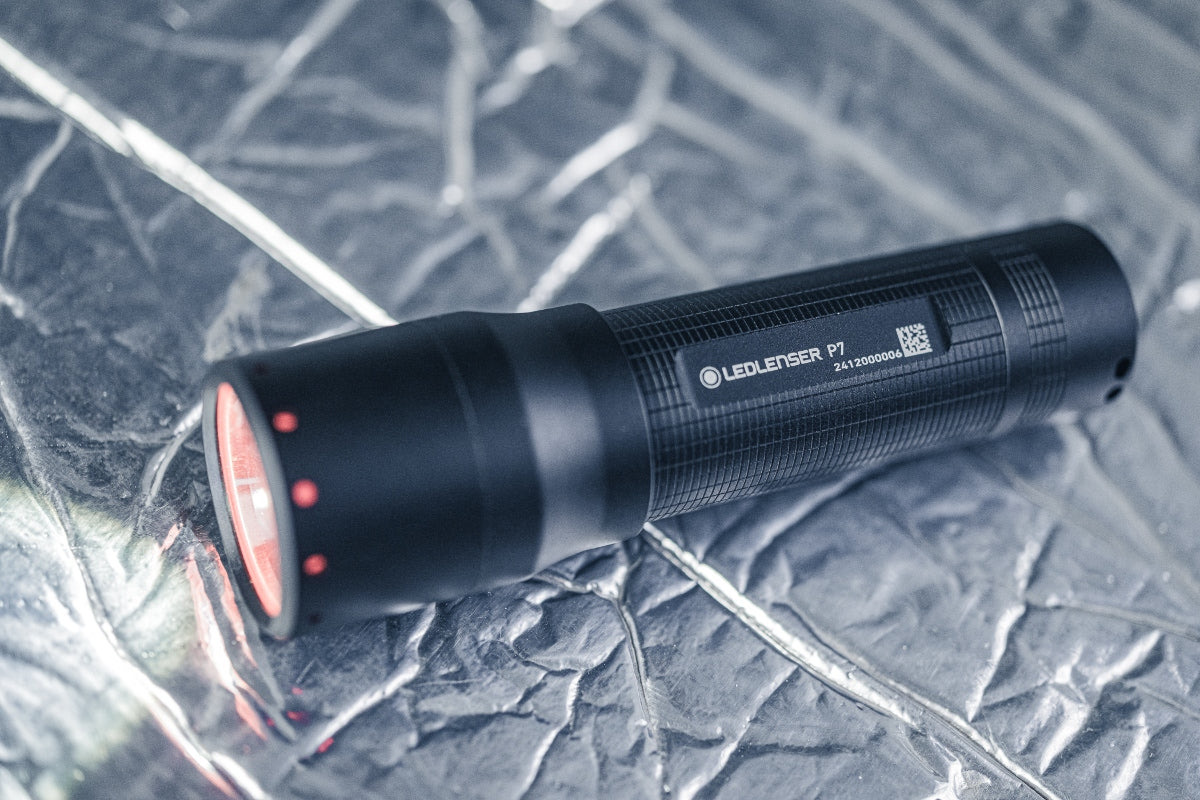 Ledlenser P7 Flashlight - 650 Lumens, 400 Metres