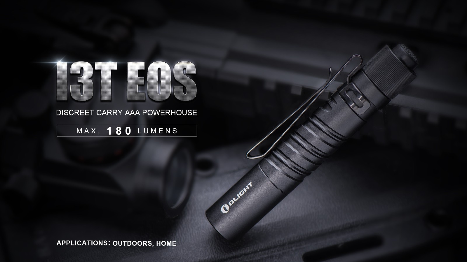 Olight i3T EOS Max AAA LED Torch - 180 Lumens, 60 Metres
