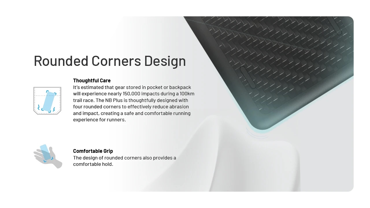 Nitecore NB Plus Ultra Lightweight Carbon Fibre 10000mAh Waterproof Power Bank