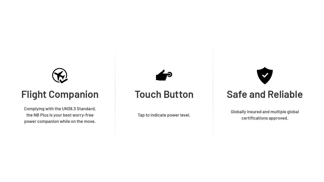 Nitecore NB Plus Ultra Lightweight Carbon Fibre 10000mAh Waterproof Power Bank