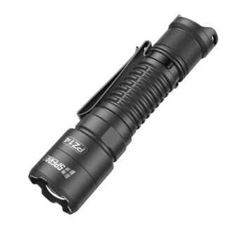 SPERAS PZ14 Zoomable EDC Tactical Hunting Outdoor Flashlight - 1000 Lumens, 440 Metres