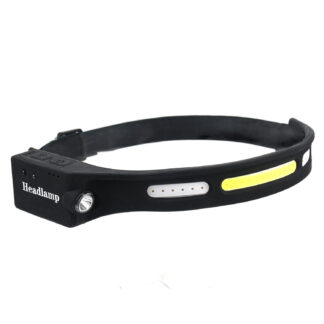 SPERAS B47S-1 Rechargeable Headlamp, White+Red+Motion Sensor - 500 Lumens, 130 Metres