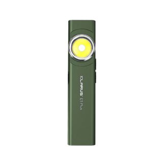 Klarus E5 Plus Rechargeable EDC Tool Light with Magnetic Base – 650 Lumens (Green)