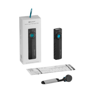 Olight ArkPro Lite – Flat Unibody EDC Torch with Multi-Light Sources - Matte Black - 1200 Lumens