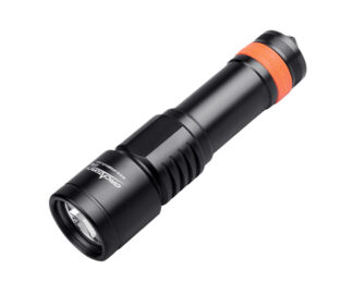 OrcaTorch D700 Rechargeable Dive Torch 1700 Lumens – BLACK