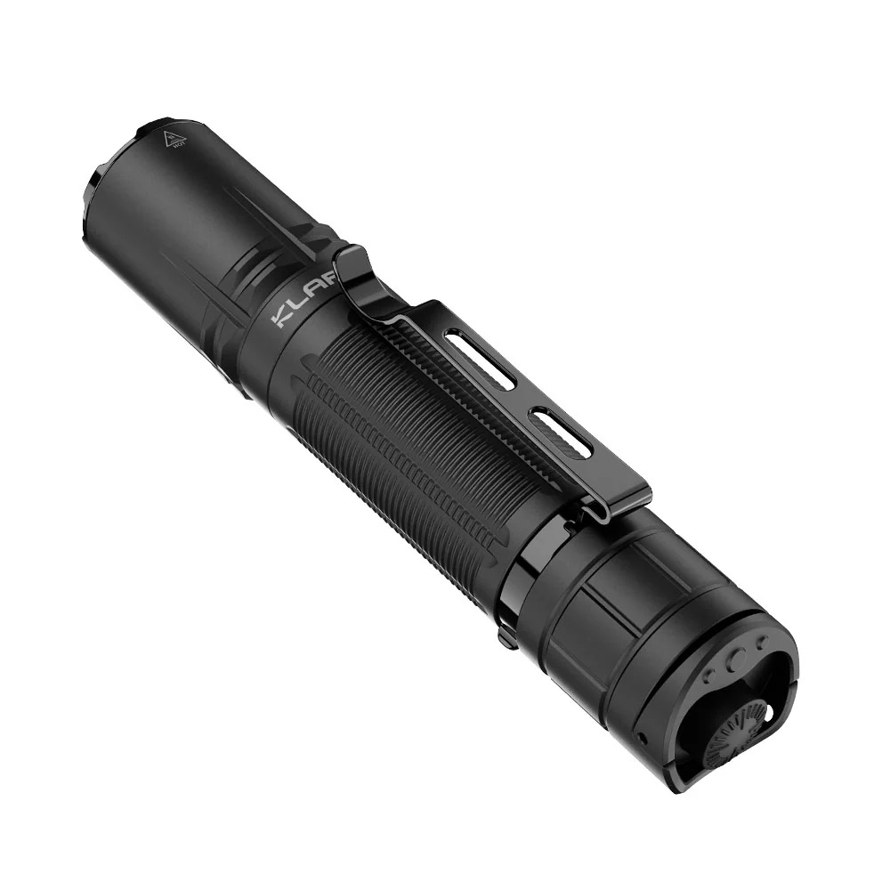 Klarus XT2CR PRO Rechargeable Pocket Flashlight – 2300 Lumens, 360 Metres – Black (NEW 2025 MODEL)