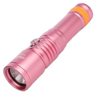 OrcaTorch D710 Diving Light – 3000 Lumens, 308 Metres - PINK
