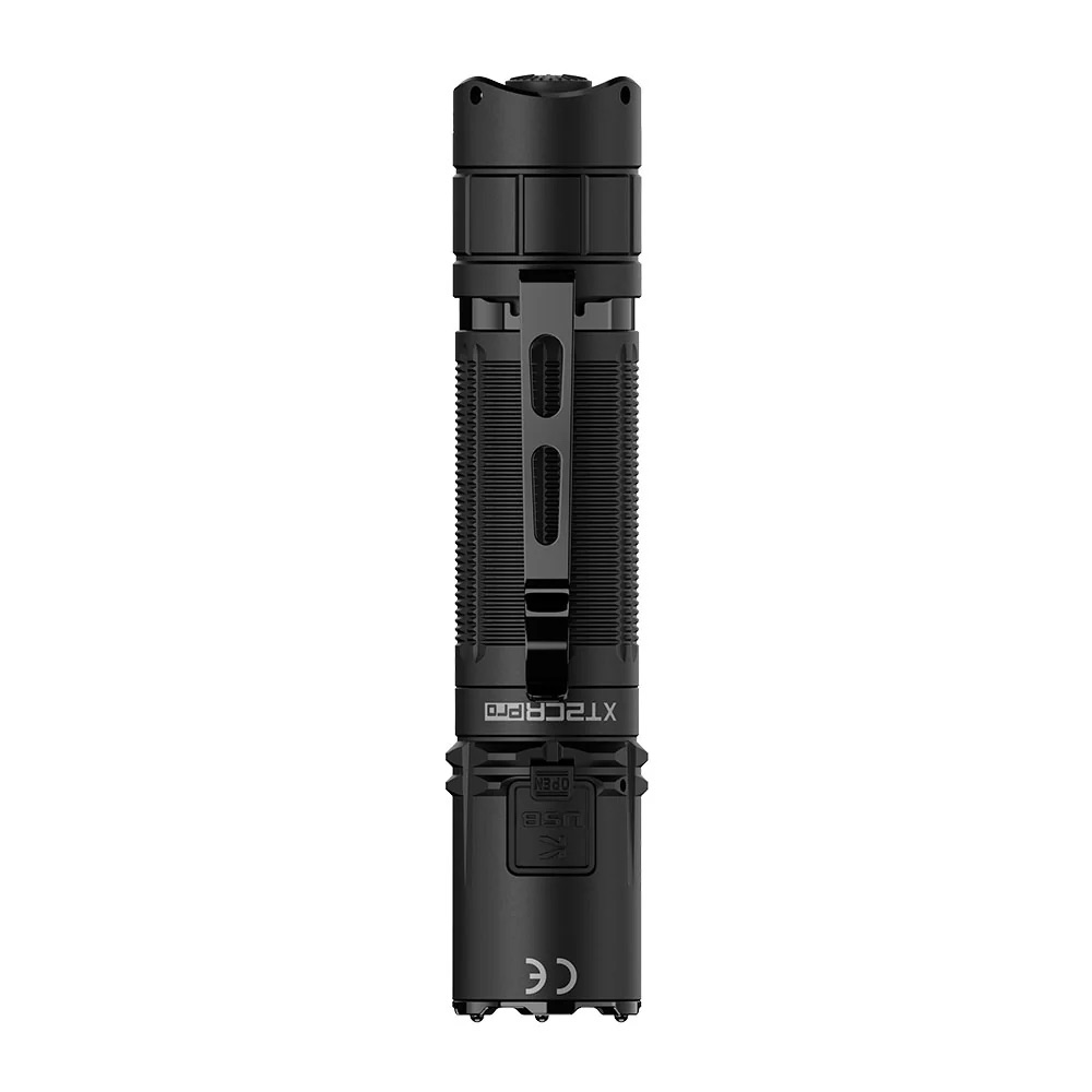 Klarus XT2CR PRO Rechargeable Pocket Flashlight – 2300 Lumens, 360 Metres – Black (NEW 2025 MODEL)