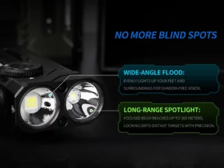 JETBeam E28 Rechargeable EDC Torch - 3300 Lumens, 365 Metres (Grey)