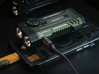 JETBeam E28 Rechargeable EDC Torch - 3300 Lumens, 365 Metres (Green)