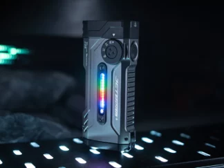 JETBeam E28 Rechargeable EDC Torch - 3300 Lumens, 365 Metres (Grey)