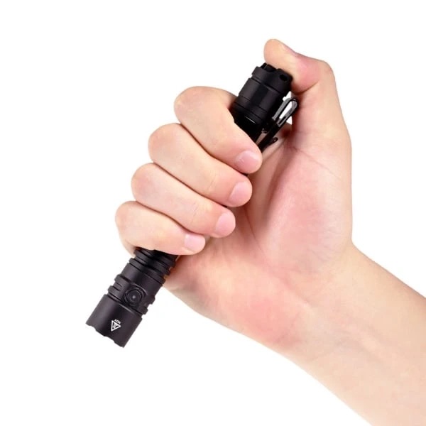 AceBeam TAC 2AA Pocket EDC Flashlight - 1600 Lumens, 304 Metres - Blue