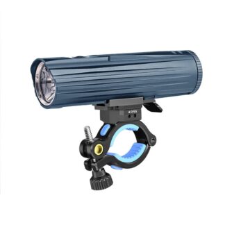 Wuben B2 Rechargeable Bike Light - 1300 Lumens, with Bonus Tail Light (Blue)
